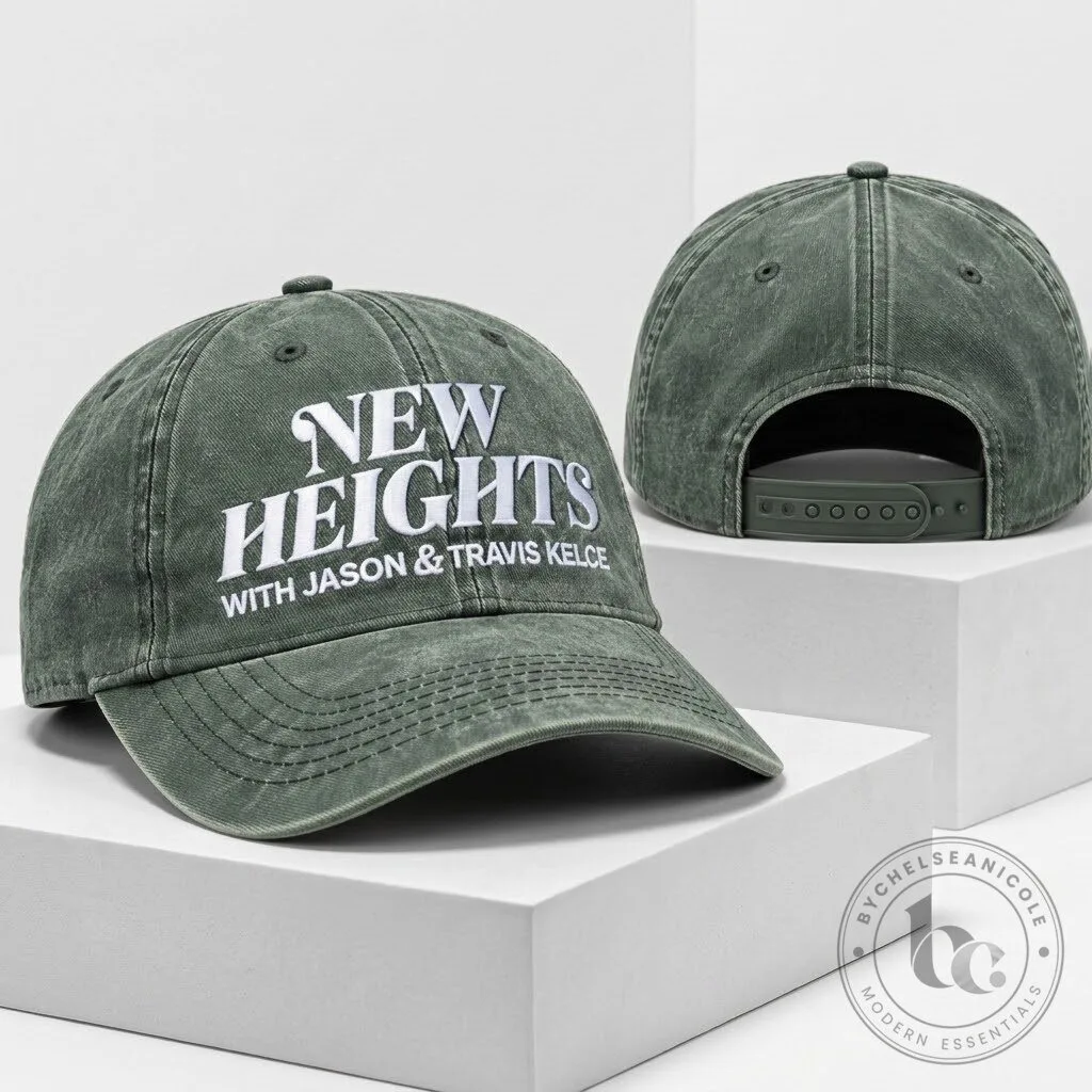 New Heights With Jason And Travis Kelce 2026 Hat gift cap