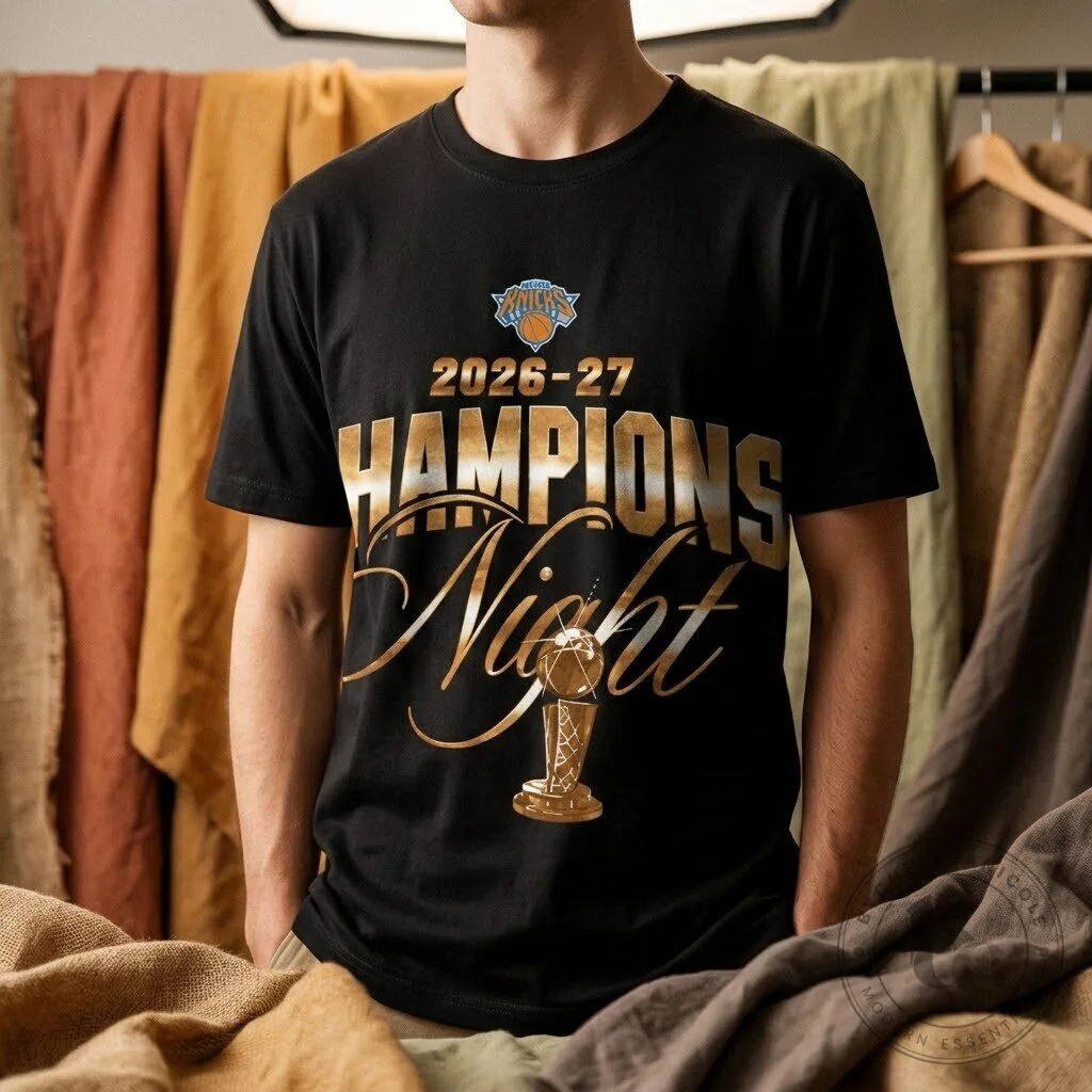 New York Knicks Champions Night 2026-27 Shirt hoodie sweatshirt