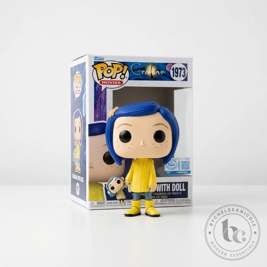 Coraline with Doll Funko Pop vinyl figure replica