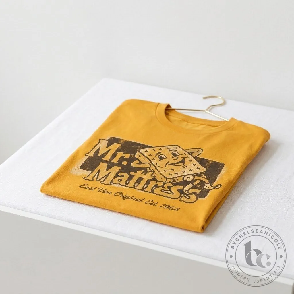 Mr Mattress Avan Jogia Flippable Gold T-Shirt