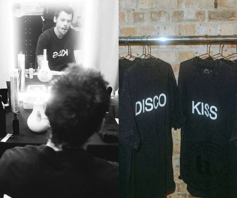 Harry Styles KISS DISCO pop-up exclusive shirt 11 Harry Styles KISS DISCO pop-up exclusive shirt