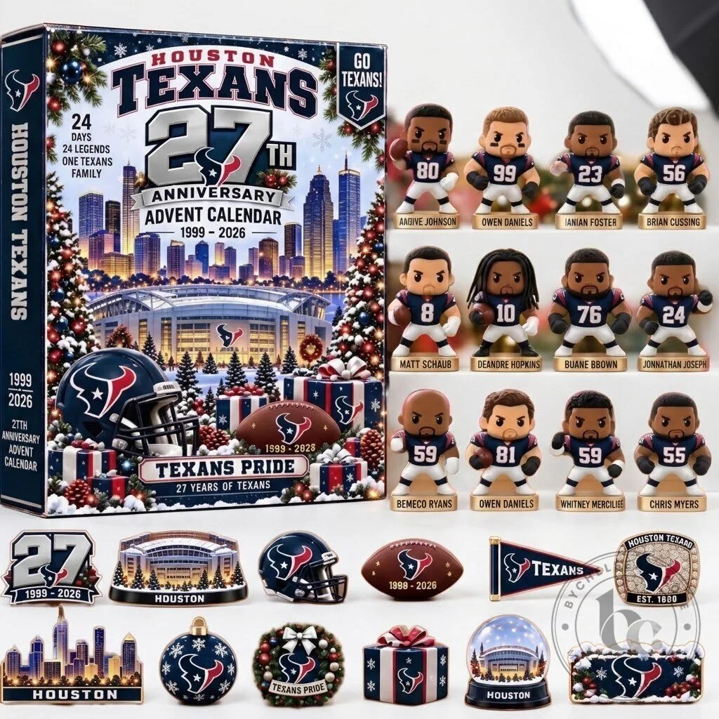 Houston Texans 27th Anniversary Advent Calendar 1999-2026