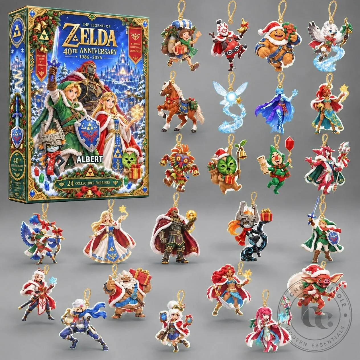 The Legend of Zelda 40th Anniversary Christmas Advent Calendar (1986–2026) 40th Years Of The Myth Christmas Advent Calendar Blind Box - Personalized Gifts For Game Lovers 9 The Legend of Zelda 40th Anniversary Christmas Advent Calendar (1986–2026) 40th Years Of The Myth Christmas Advent Calendar Blind Box - Personalized Gifts For Game Lovers